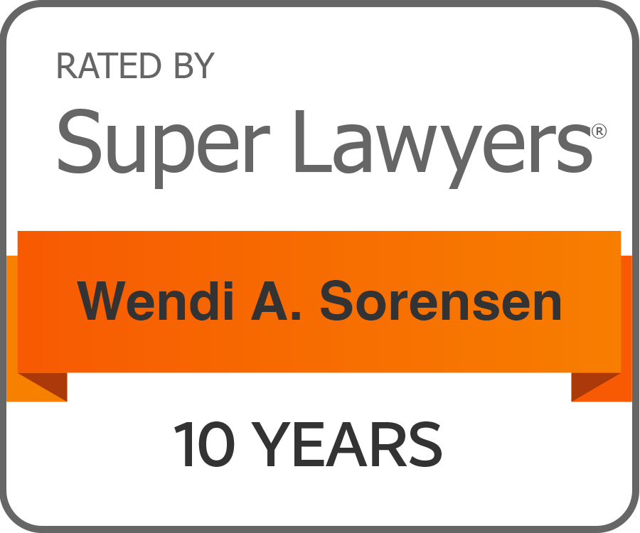 Super Lawyers - 10 Years - Wendi A. Sorensen